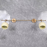 Vienna Aura - Twin-Globe Wall Sconce  -  42" - 32606