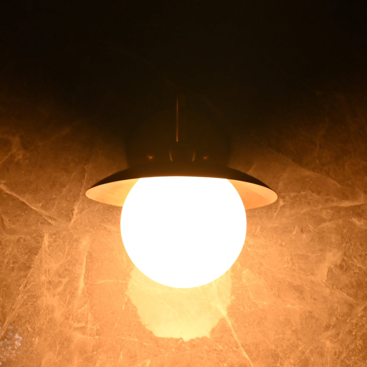 Verona Arc - Glass Orb Wall Sconce - 11" - 32607