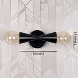 Milan Halo - Diabolo Wall Sconce - 8" - 32609