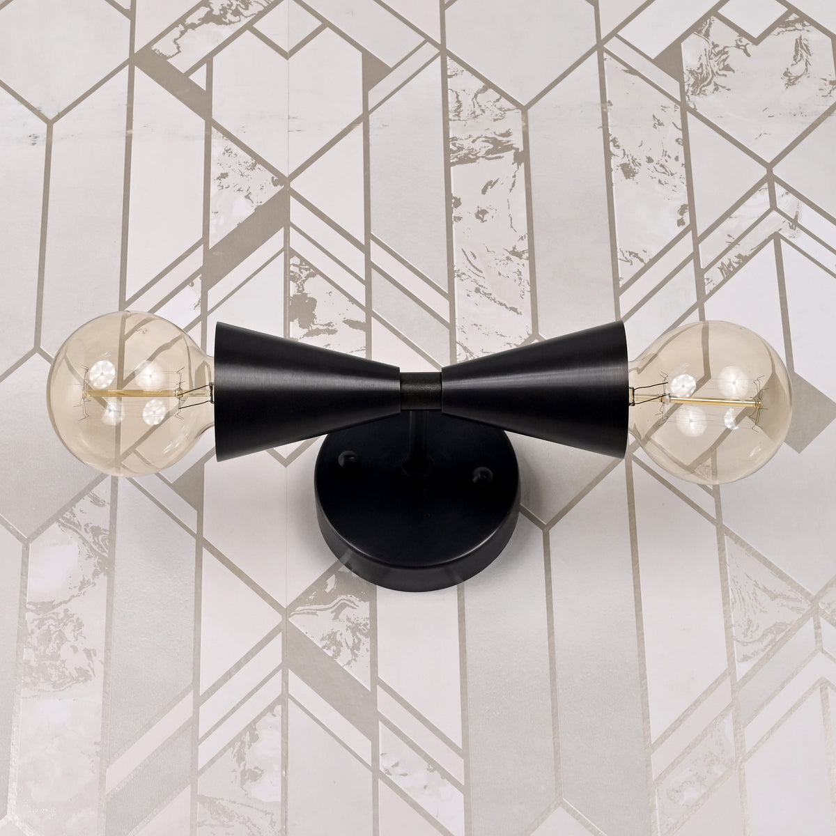 Milan Halo - Diabolo Wall Sconce - 8" - 32609