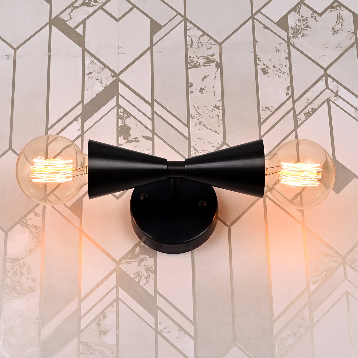 Milan Halo - Diabolo Wall Sconce - 8" - 32609