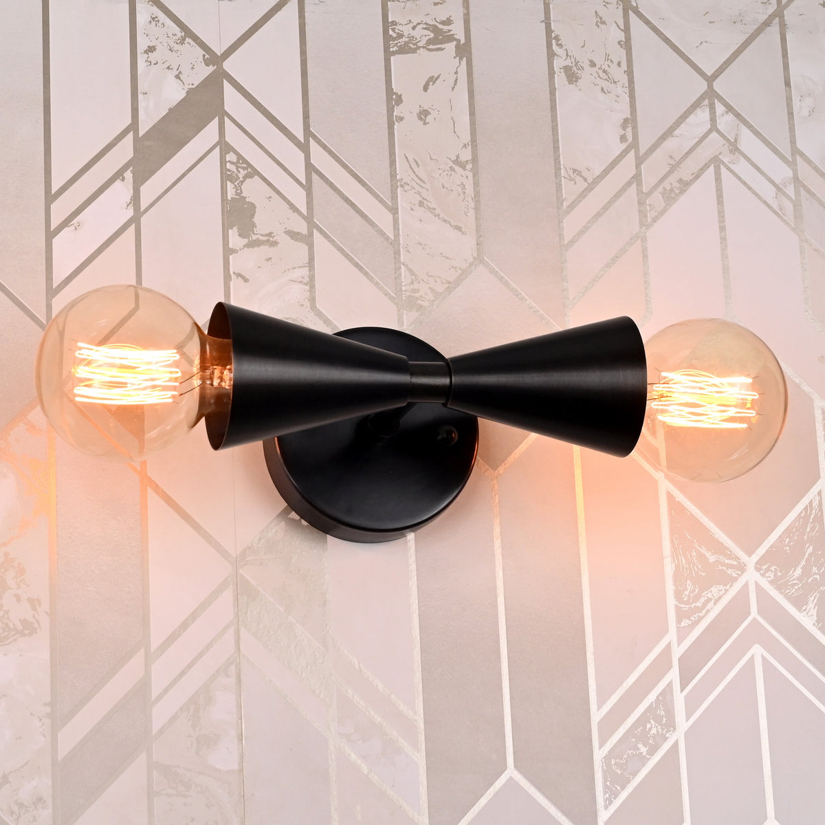 Milan Halo - Diabolo Wall Sconce - 8" - 32609