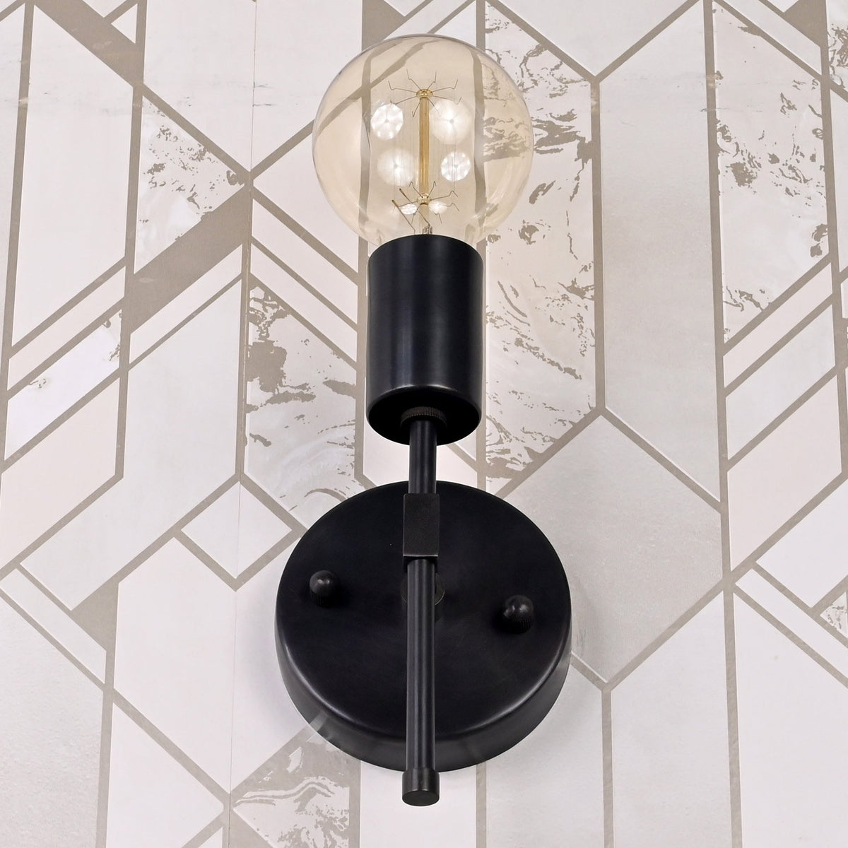 Lisbon Linea - Cylinder Wall Sconce - 8" - 32610