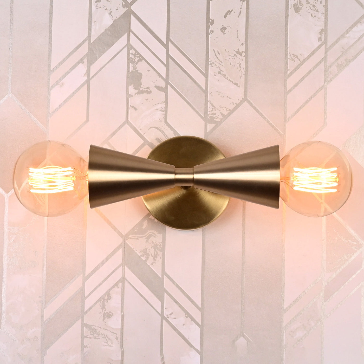 Milan Halo - Diabolo Wall Sconce - 8" - 32611