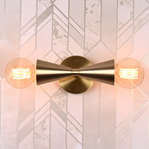 Milan Halo - Diabolo Wall Sconce - 8" - 32611