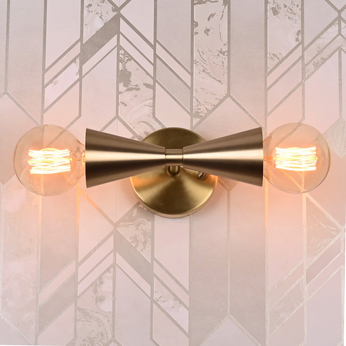Milan Halo - Diabolo Wall Sconce - 8" - 32611