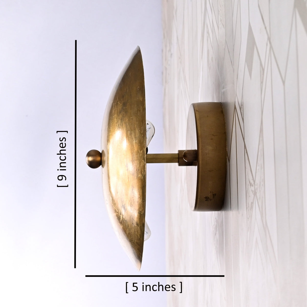 Florence Spire - Uplifting Wall Sconce - 9" - 32612
