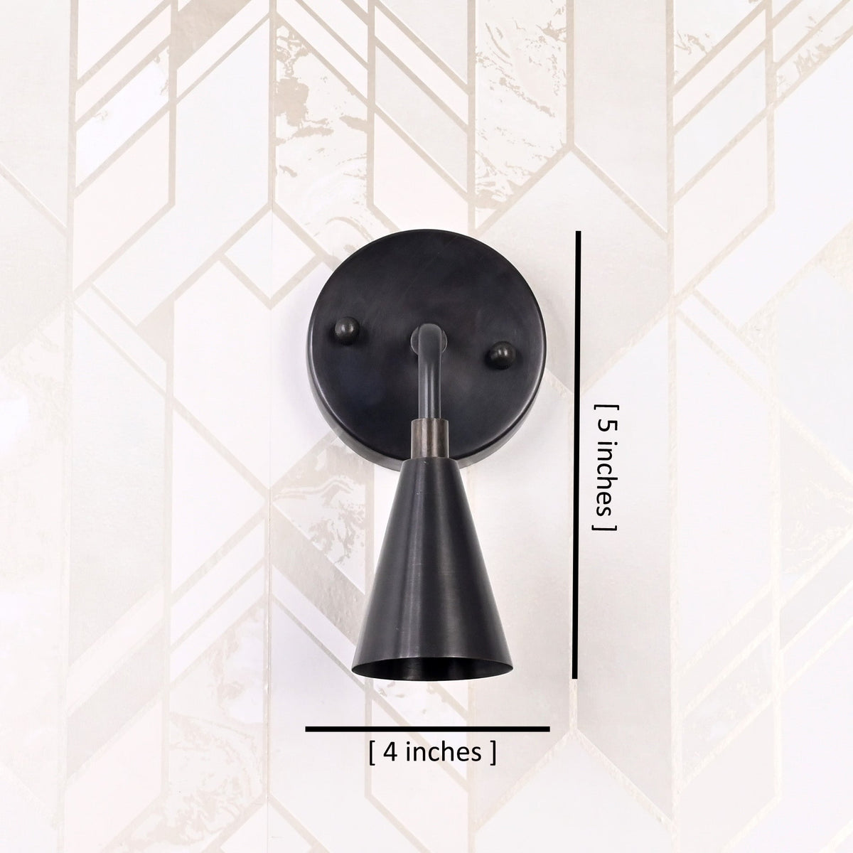 Verona Arc - Cone Wall Sconce - 5" - 32613