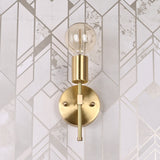 Mid-century modern Sputnik chandelier with 8 lights, brass frame, and teal cone shades