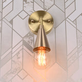 Mid-century modern Sputnik chandelier with 8 lights, brass frame, and teal cone shades