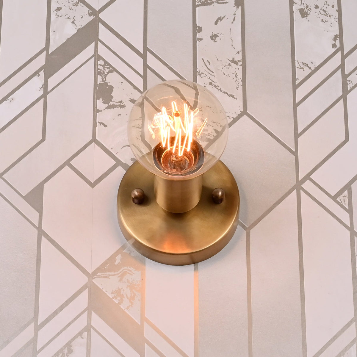 Lisbon Linea - Cylinder Wall Sconce - 4" - 32618