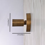 Lisbon Linea - Cylinder Wall Sconce - 4" - 32618