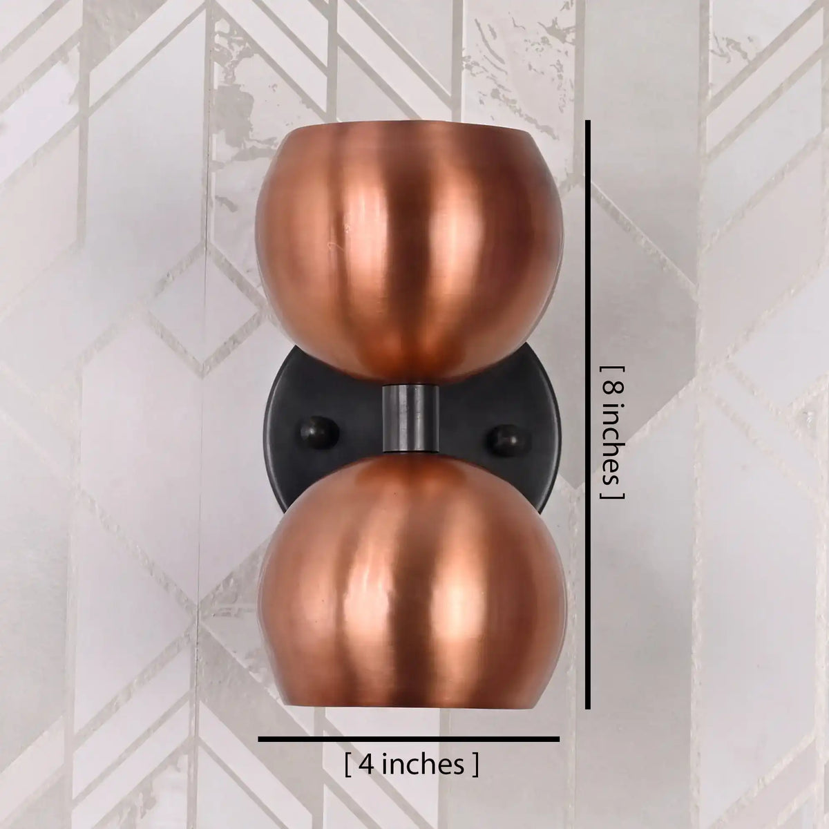 Vienna Aura - Globe Wall Sconce - 8" - 32620