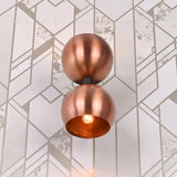 Vienna Aura - Globe Wall Sconce - 8" - 32620