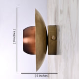 Paris Bloom - Ruffle Wall Sconce - 9" - 32621