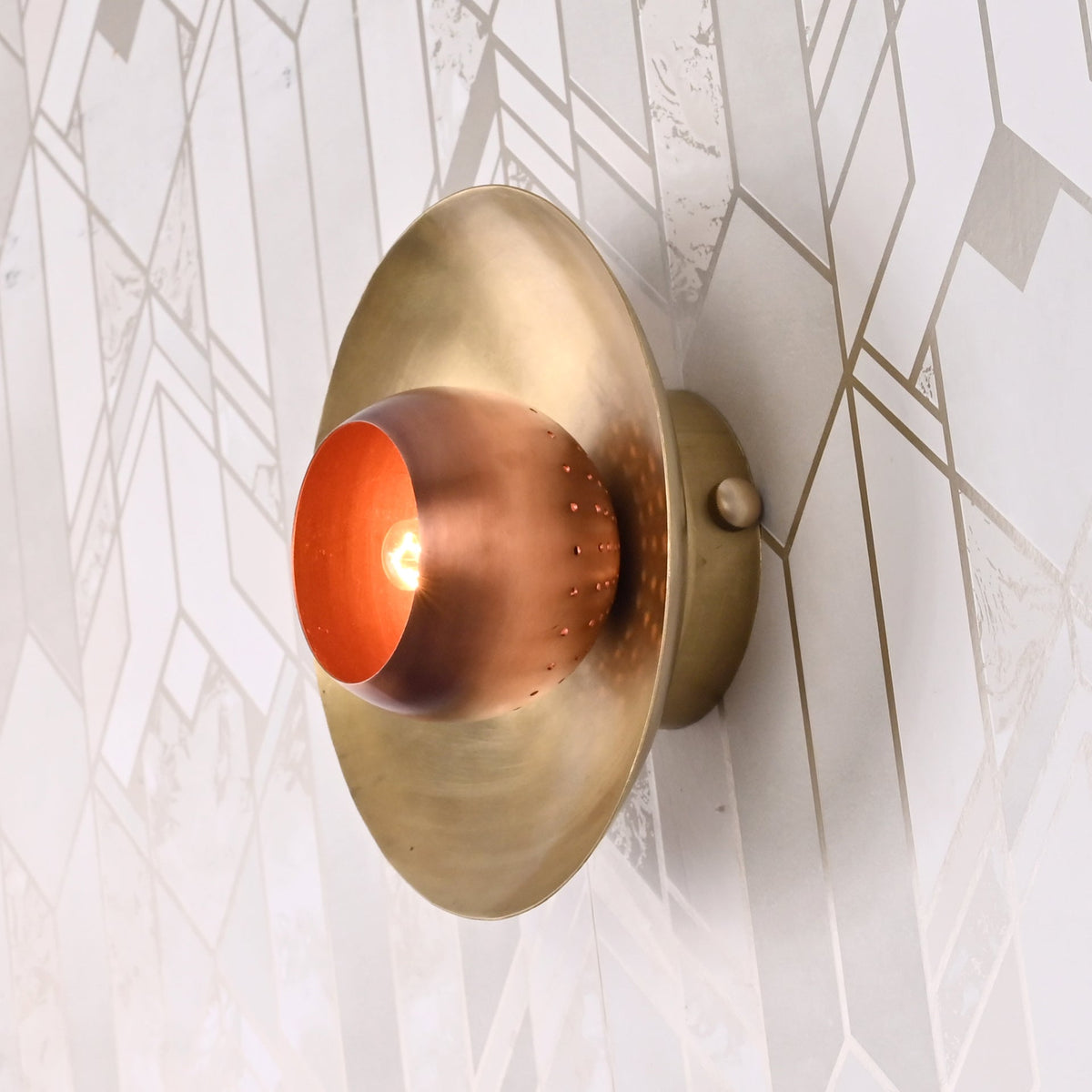 Paris Bloom - Ruffle Wall Sconce - 9" - 32621