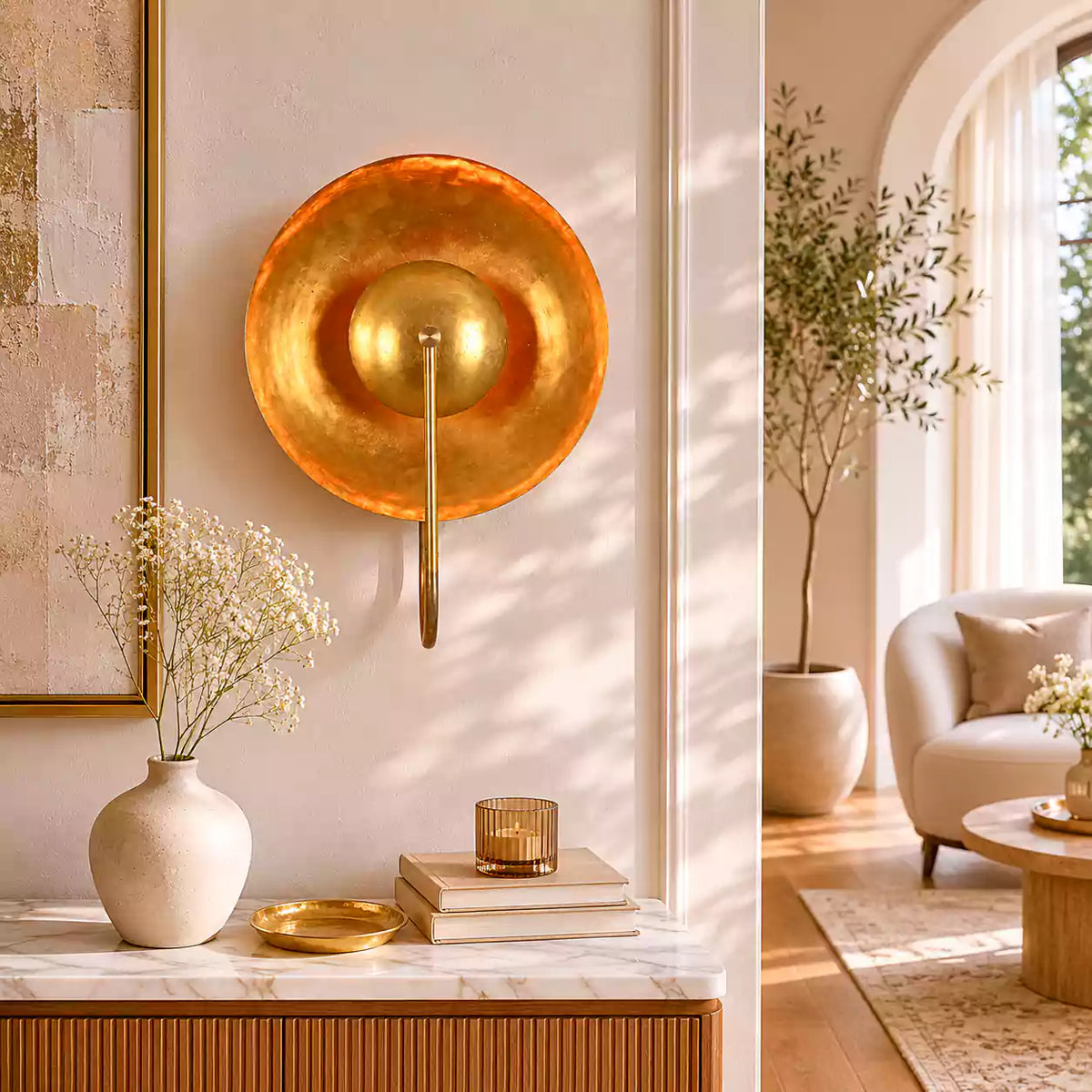 Florence Spire - Uplifting Wall Sconce - 15" - 32631