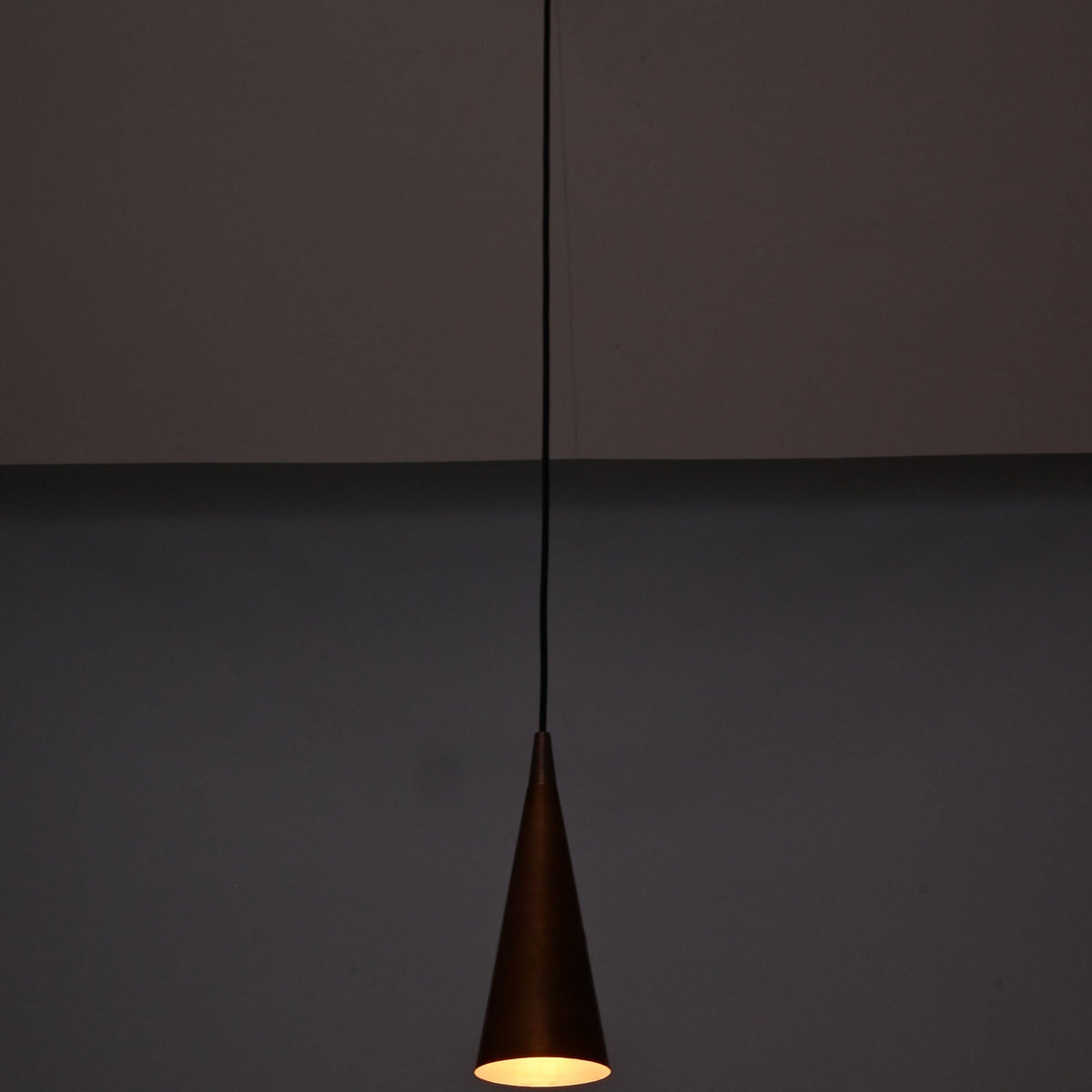 Hudson Modern Copper Cone Pendant Light – Single Light – 5 Inch – Model 33178