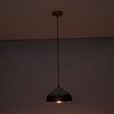 Luna Artisan Hammered Copper Pendant Light – 12 Inch – Model 33203
