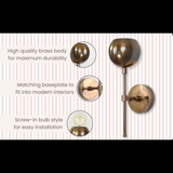 Vienna Aura - Globe Wall Sconce - 12" - 32526