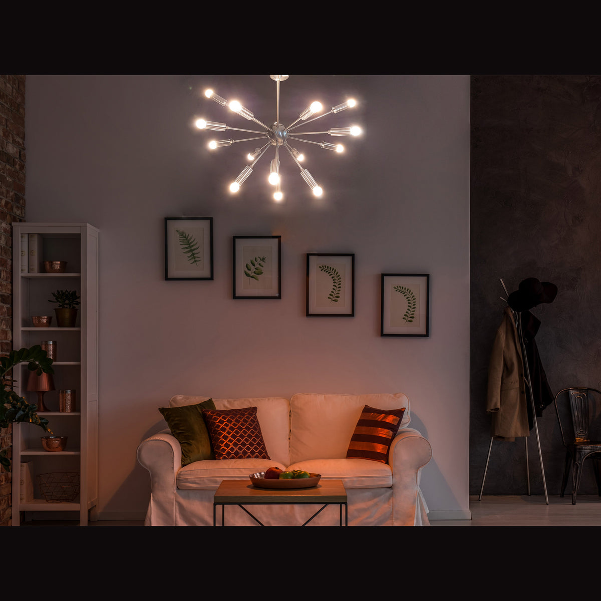 Zurich Nova - Brass Chandelier - 16 Lights - 32128