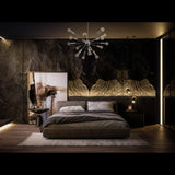 Copenhagen Nova - Brass Chandelier - 16 Lights - 32156