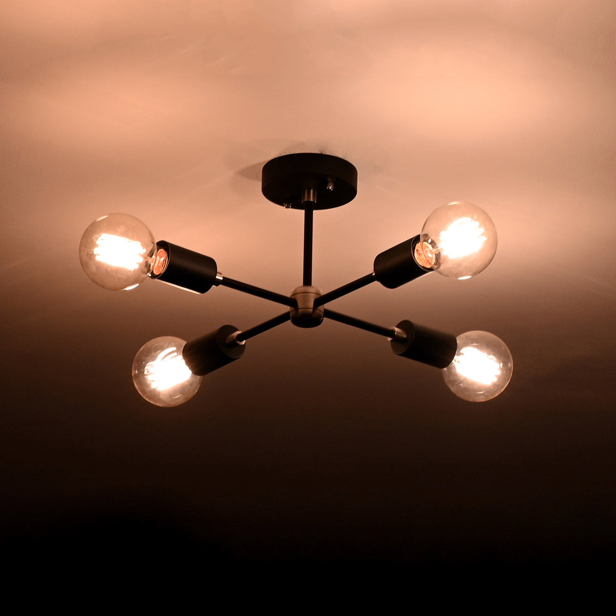 Tokyo Beacon - Brass Chandelier - 4 Lights - 32175