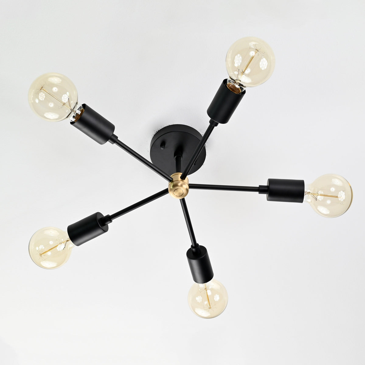 Rome Beacon - Flush Mount Ceiling Chandelier - 5 Lights - 32178