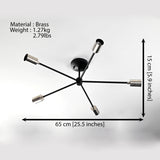 Berlin Beacon - Flush Mount Chandelier - 5 Lights - 32183