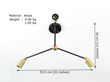 Cairo Beacon Mid-century Chandelier - 3 Lights - 32195