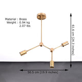 Paris Linea - Chandelier - 3 Lights - 32202