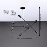 Prague Beacon - Ceiling Chandelier - 6 Lights - 32213