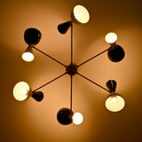 Copenhagen Pivot - Diabolo Mid-century Chandelier - 12 Lights - 32227