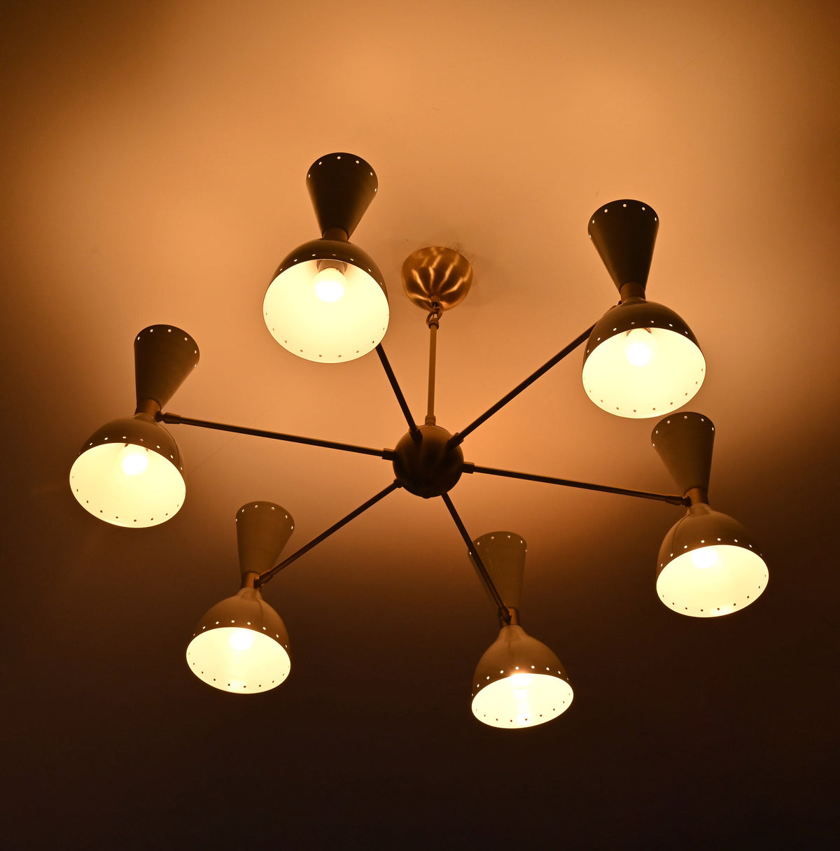 Stockholm Pivot - Diabolo Pendant Chandelier - 12 Lights - 32233