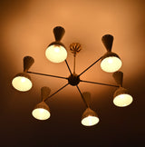 Stockholm Pivot - Diabolo Pendant Chandelier - 12 Lights - 32233