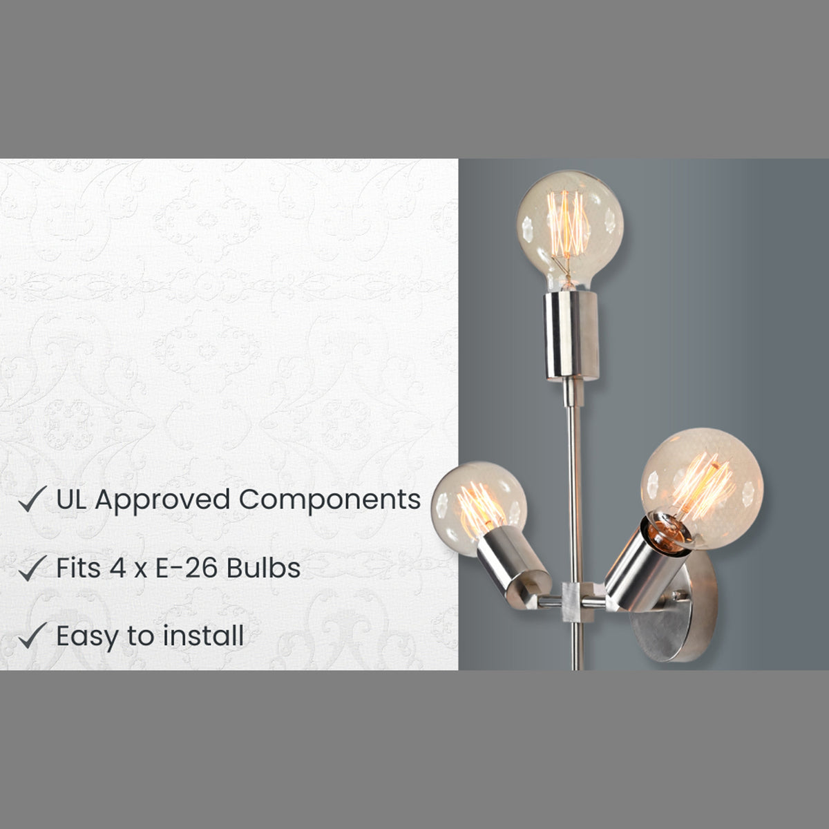 Oslo Novaputnik Urchin Wall Sconce - 11" - 32505