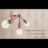 Berlin Axis - Barebulb Wall Sconce - 17" - 32510