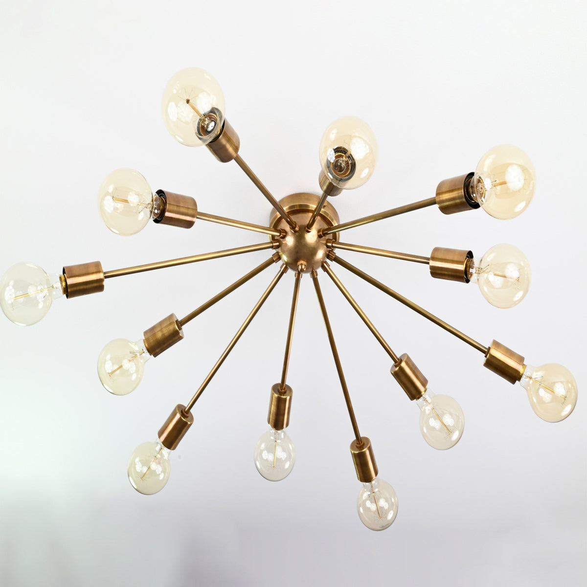 Milan Nova - Flush Mount Ceiling Chandelier - 12 Lights - 32152