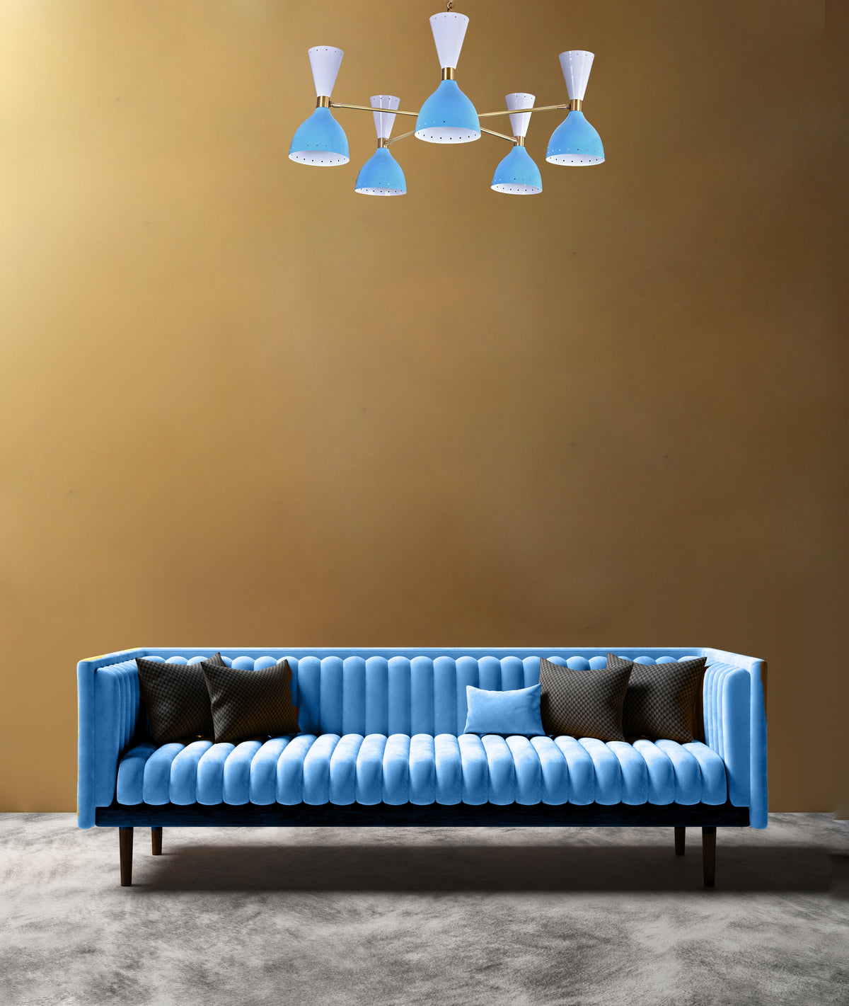 Zurich Pivot - Diabolo Pendant Chandelier - 10 Lights - 32228