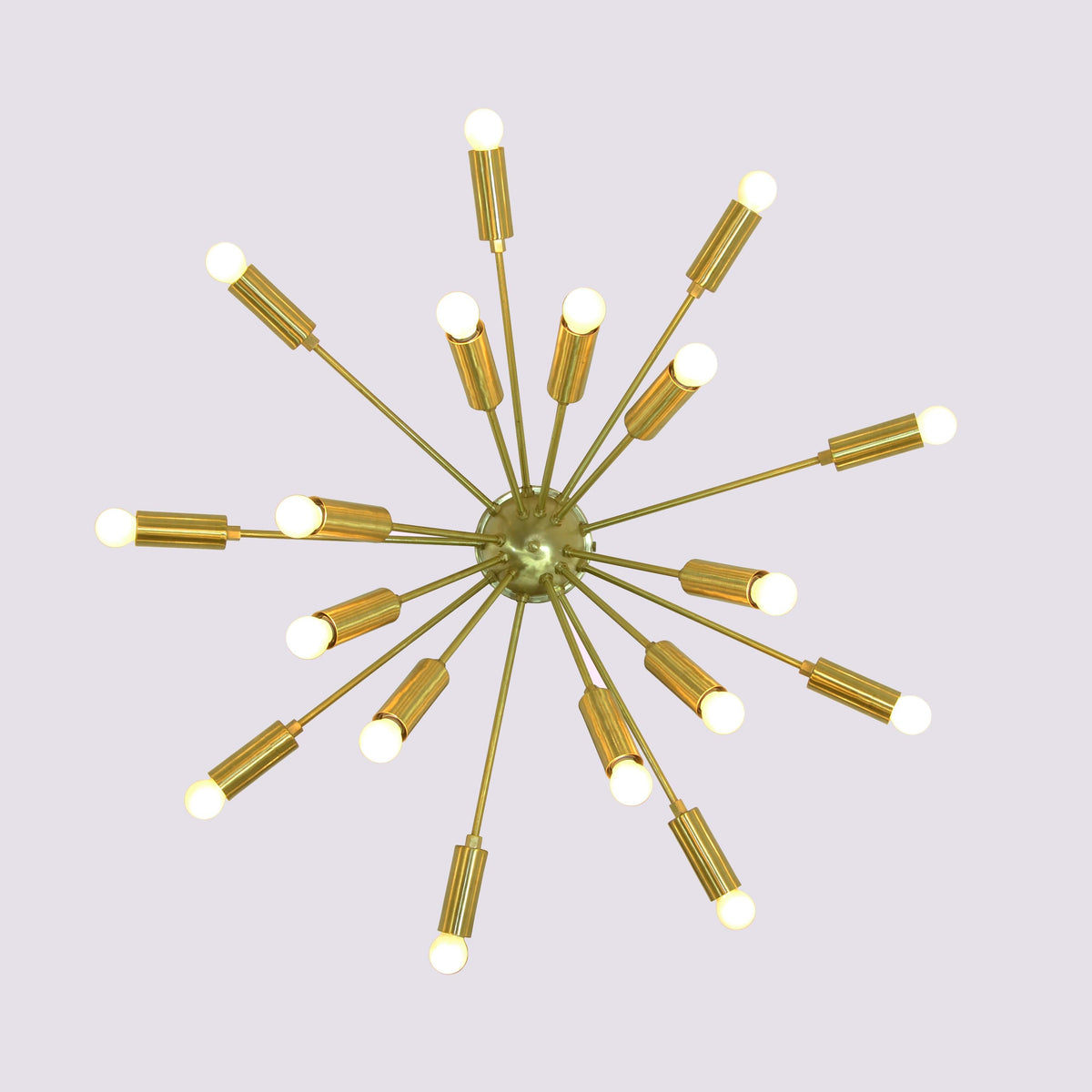 Monaco Nova - Flush Mount Ceiling Chandelier - 18 Lights - 32116