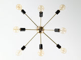 Cairo Nova - Brass Chandelier - 8 Lights - 32163