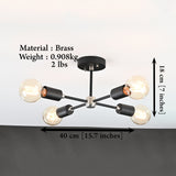Tokyo Beacon - Brass Chandelier - 4 Lights - 32175