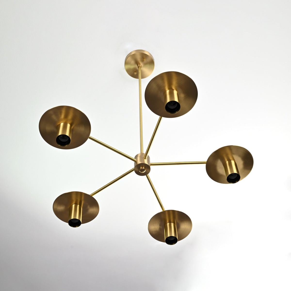 Milan Beacon - Brass Chandelier - 5 Lights - 32188