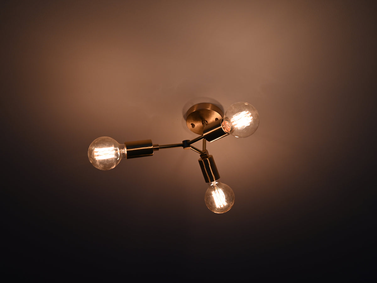Monaco Beacon - Brass Chandelier - 6 Lights - 32196