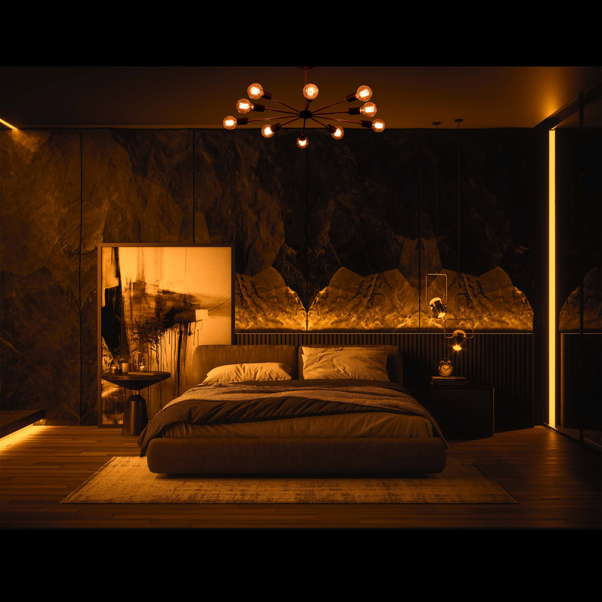 Cairo Vector - Pendant Chandelier - 10 Lights - 32198