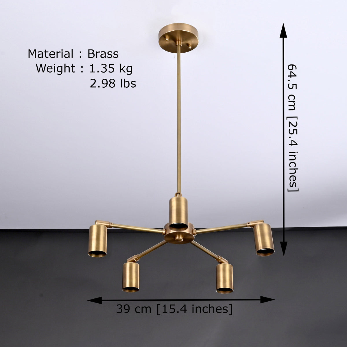 Lisbon Beacon - Pendant Chandelier - 5 Lights - 32203