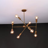Kyoto Beacon Mid-century Chandelier - 8 Lights - 32212