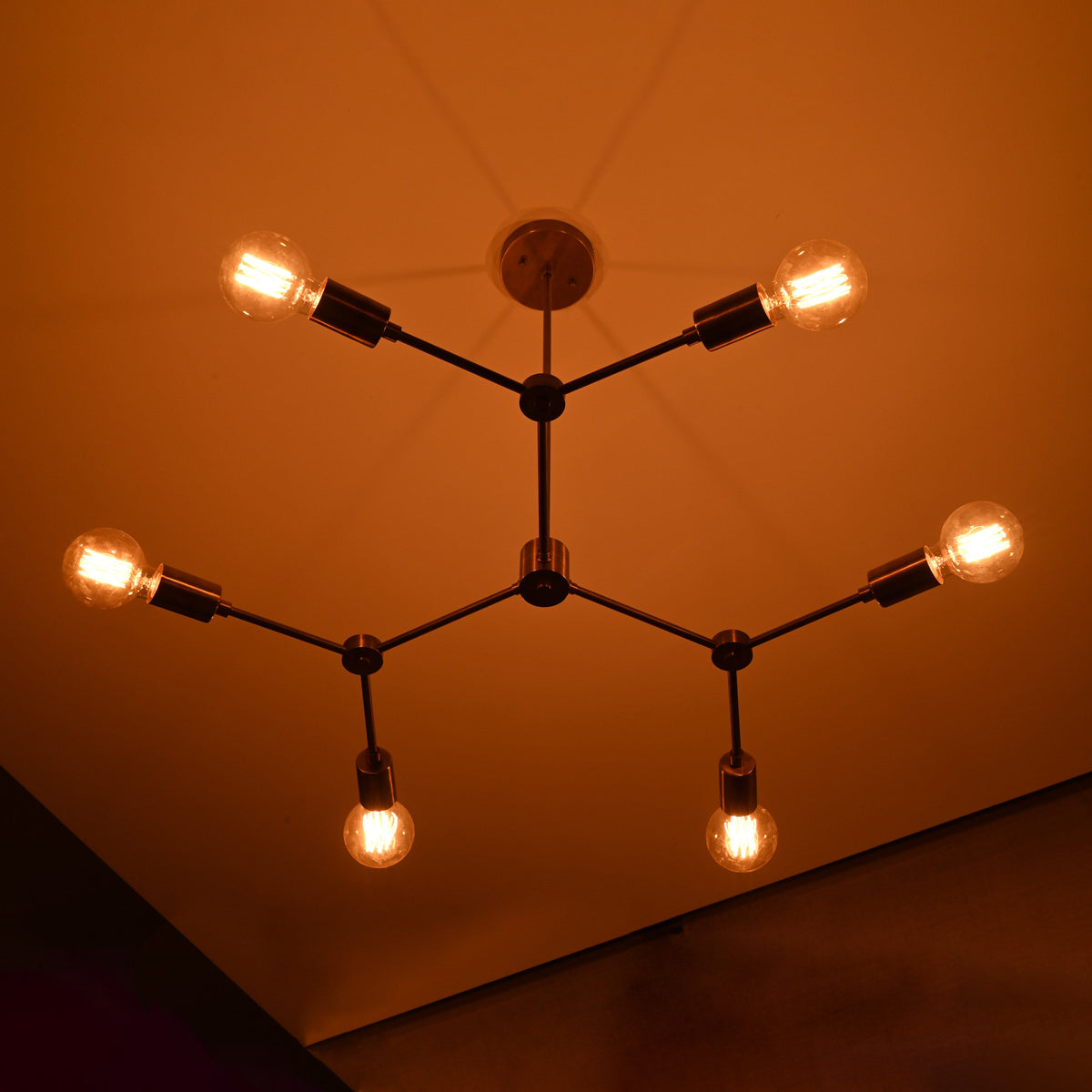 Lisbon Vector - Ceiling Chandelier - 6 Lights - 32214