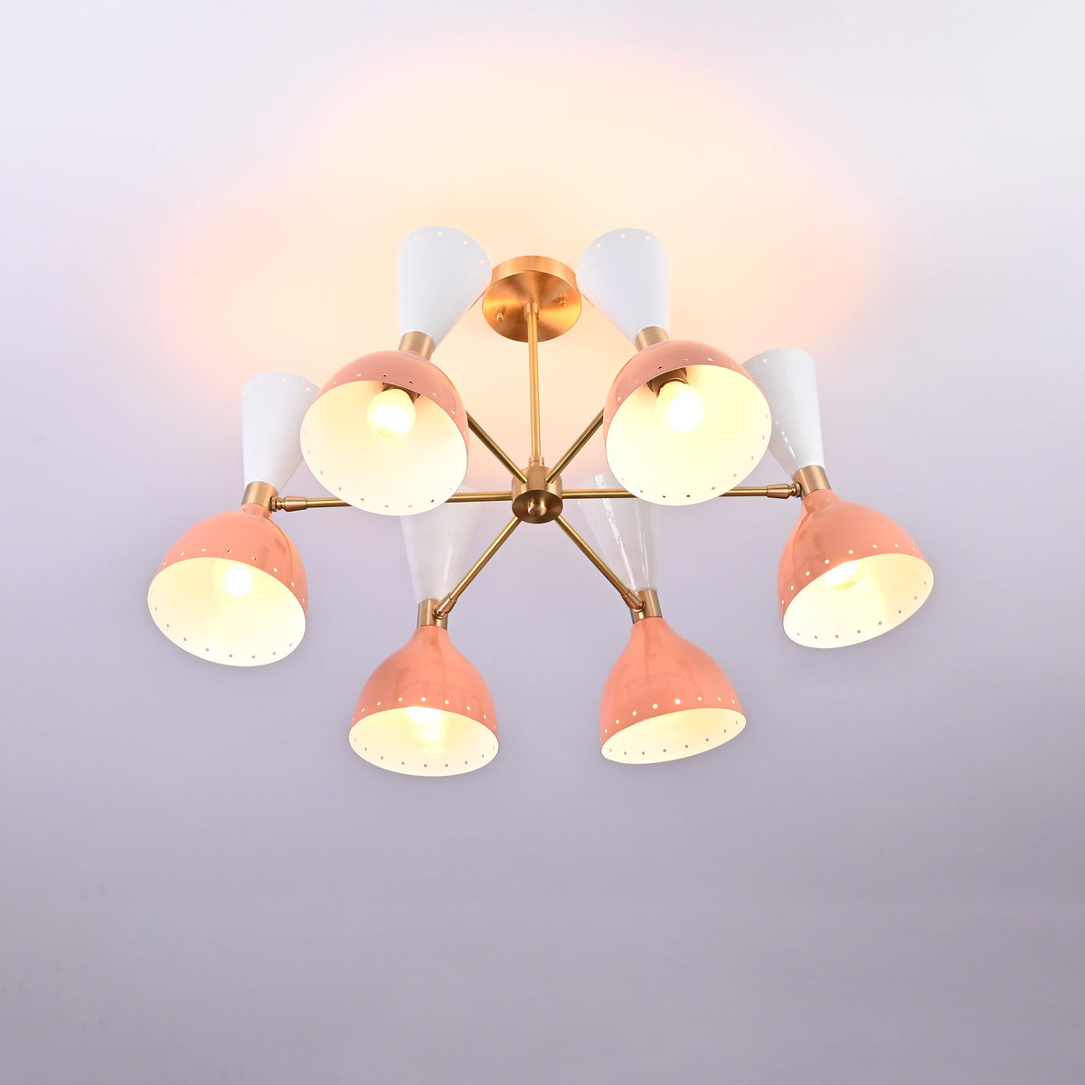 Paris Pivot - Diabolo Mid-century Chandelier - 12 Lights - 32220