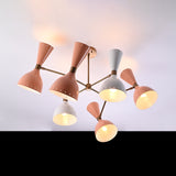 Vienna Pivot - Diabolo Brass Chandelier - 12 Lights - 32223